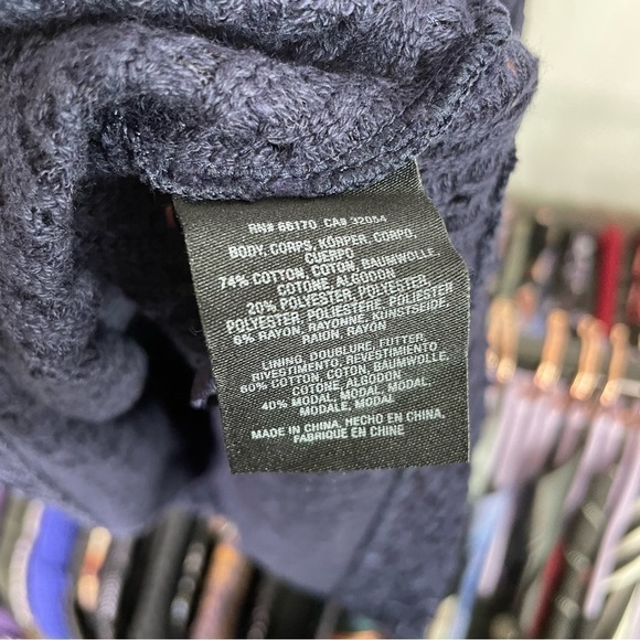 𝅺moth Navy Knit Ribbon Polo Sweater Dress - Picture 11 of 11